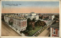Group of Buildings at Columbia University Postcard