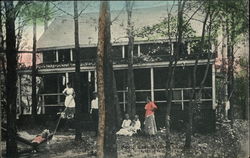 Camp Grandview - Lake Warren Postcard