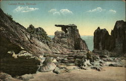 Cannon Rock Bermuda Postcard Postcard