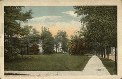 Castle Heights, Looking East Postcard