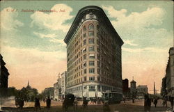 K. of P. Building Indianapolis, IN Postcard Postcard