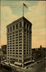 I. O. O. F. Building Postcard
