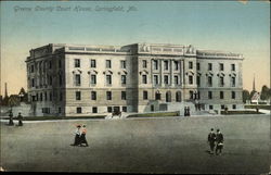 Greene County Court House Springfield, MO Postcard Postcard