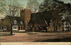 St. Marks Episcopal Church Newark, NY Postcard Postcard