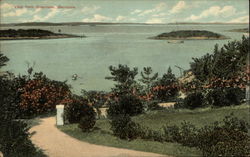 View from Grasmere Bermuda Postcard Postcard