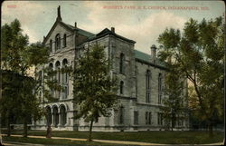 Roberts Park M.E. Church Postcard