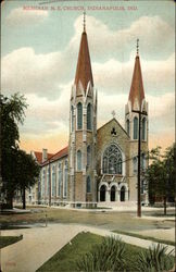 Meridian M.E. Church Postcard