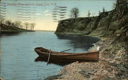 Mohawk River Troy, NY Postcard Postcard