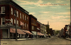 Main Street, looking South Towanda, PA Postcard Postcard