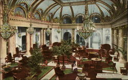 Palace Hotel Court Postcard