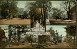 Views in Rosedale Toronto, ON Canada Ontario Postcard Postcard