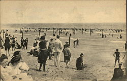 Bathing Scene Postcard