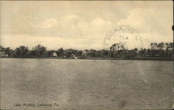 Lakeside View - Lake Morton Postcard