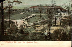 The "Zoo" Highland Park Pittsburgh, PA Postcard Postcard