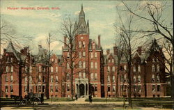 Harper Hospital Postcard