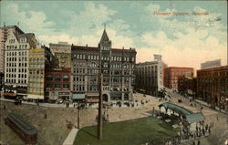 Pioneer Square Seattle, WA Postcard Postcard