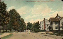 Upper Broadway and Lincoln Grove Postcard