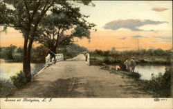 Scene at Babylon Postcard