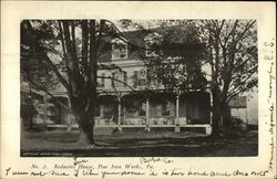 Redacres House, Pine Iron Works Postcard