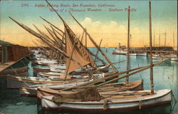 Italian Fishing Boats Postcard
