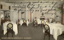 The Gray Room; Tea Room Bullock's Postcard