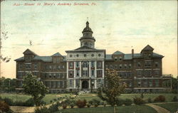 Mount St. Mary's Academy Scranton, PA Postcard Postcard