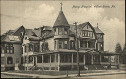 Mercy Hospital Wilkes-Barre, PA Postcard Postcard