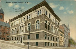 Masonic Temple Postcard