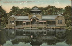 Washington Park, Lake House Postcard