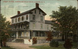 Abbey Hotel, Kenwood Road Albany, NY Postcard Postcard