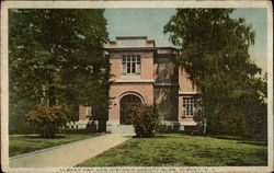 Albany Art and Historic Society Bldg Postcard