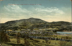 Ascutney Mountain 3,320 Ft. at Base Windsor, VT Postcard Postcard