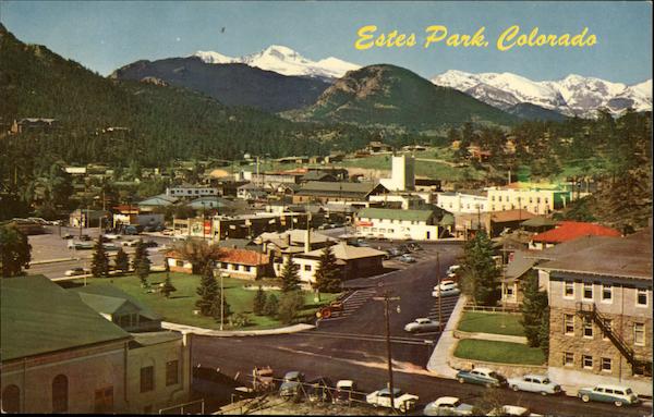 View of the mountains around Estes Park Colorado Ted & Lois Matthews