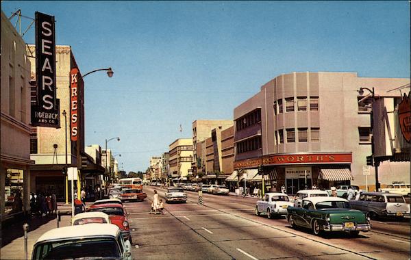 Downtown Scene Bakersfield California
