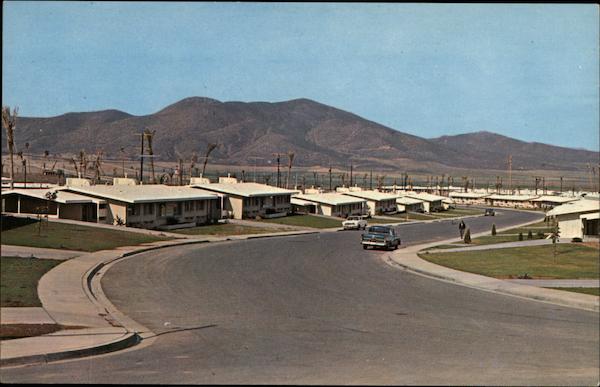 Street Scene at Retirement Community Sun City California