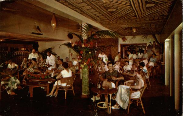 Beachcomber Hotel Lounge Paradise Beach Fiji South Pacific
