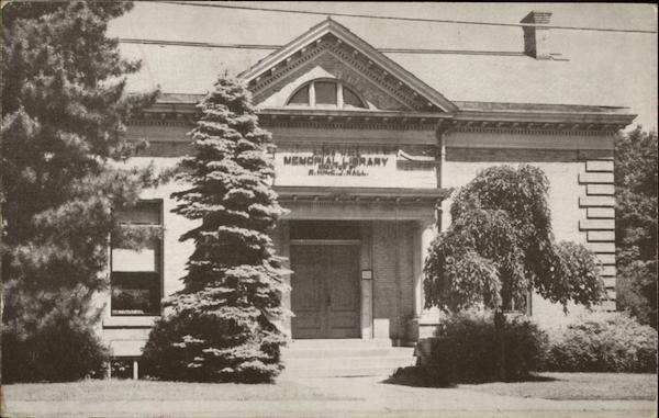 Ahira Hall Memorial Library Brocton New York