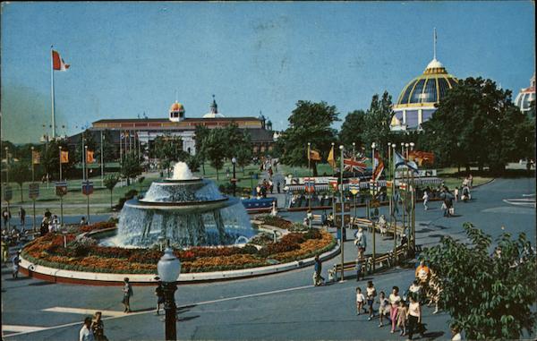 Princess Margaret Fountain at the Canadian National Exhibition Toronto Canada