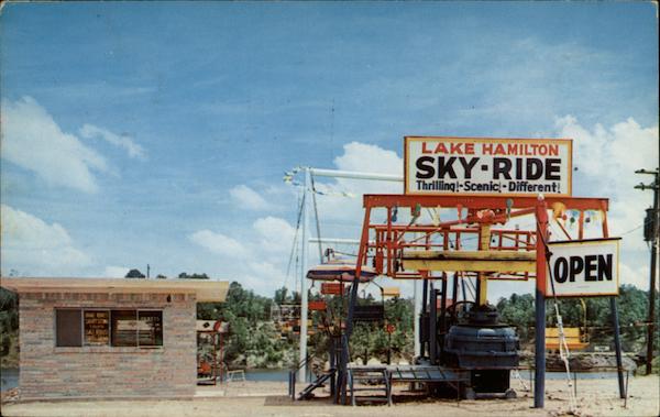 Lake Hamilton Sky Ride Hot Springs Arkansas