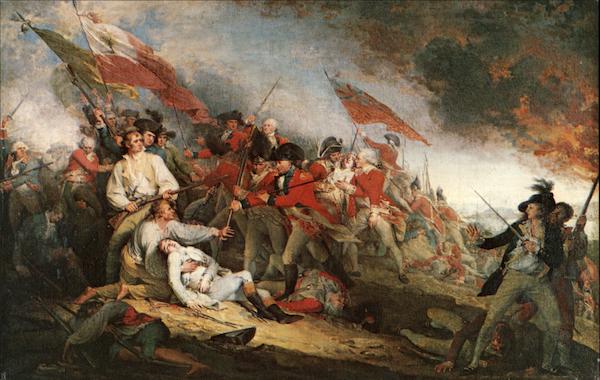 The Death of General Warren at the Battle of Bunker's Hill