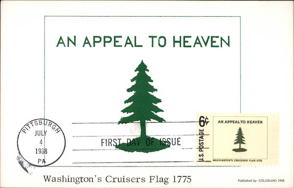 An Appeal to Heaven Washington's Cruisers Flag 1775