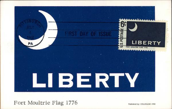 Fort Moultrie Flag 1776 First Day Issue Cards