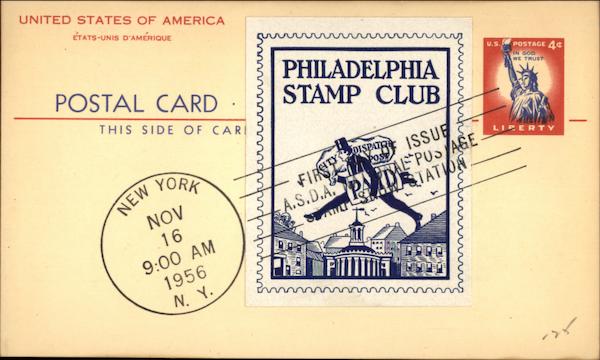 Philadelphia Stamp Club First Day Issue Cards
