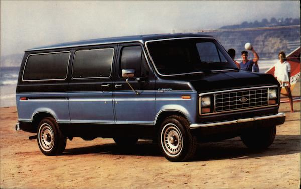 1985 Ford club wagon van #4