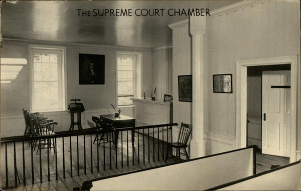 The Supreme Court Chamber Corydon Indiana