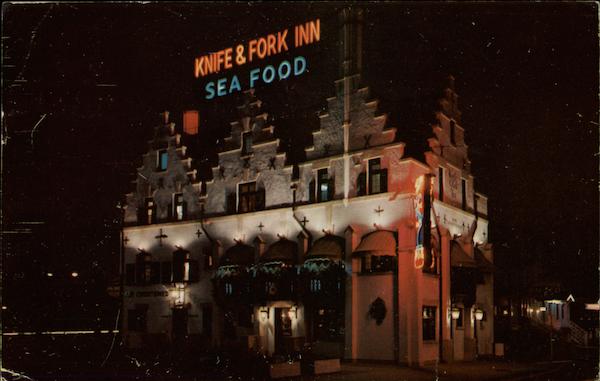 Latz' Knife & Fork Inn Atlantic City New Jersey Hess