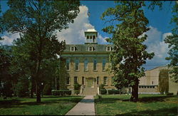 Parmenter Hall, Baker University Baldwin City, KS Postcard Postcard