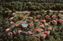 An Aerial View of Shibui Hotel Postcard