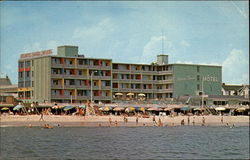 Atlantic Sands Motel Rehoboth Beach, DE Postcard Postcard