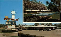 Prentiss Motel Natchez, MS Postcard Postcard